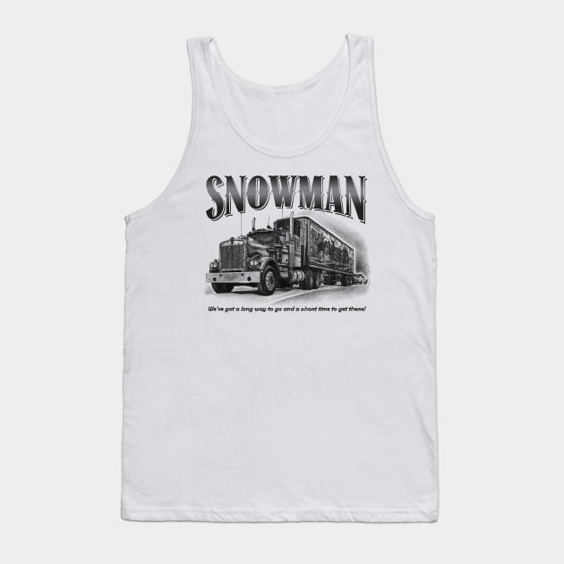 Snowman Trucking Tank Top by MikesTeez